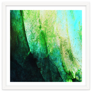 STORMY MINT AND GREEN 2 by Pia Schneider