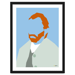 Van Gogh Minimalist by Rafa Gomes