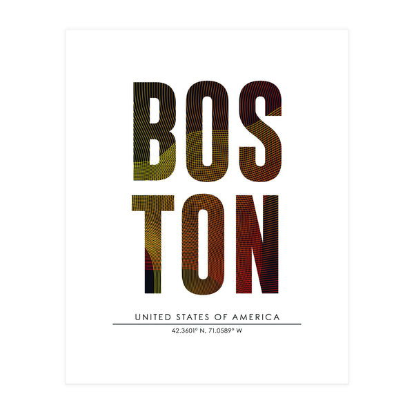 Boston (Print Only)