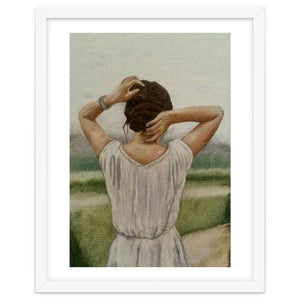 Woman In White by Amy Bridge