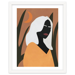 Woman Boho Illustration by Technicolorable