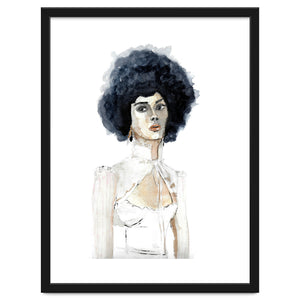 Untitled #28 - Woman in white by Marc A. Burns