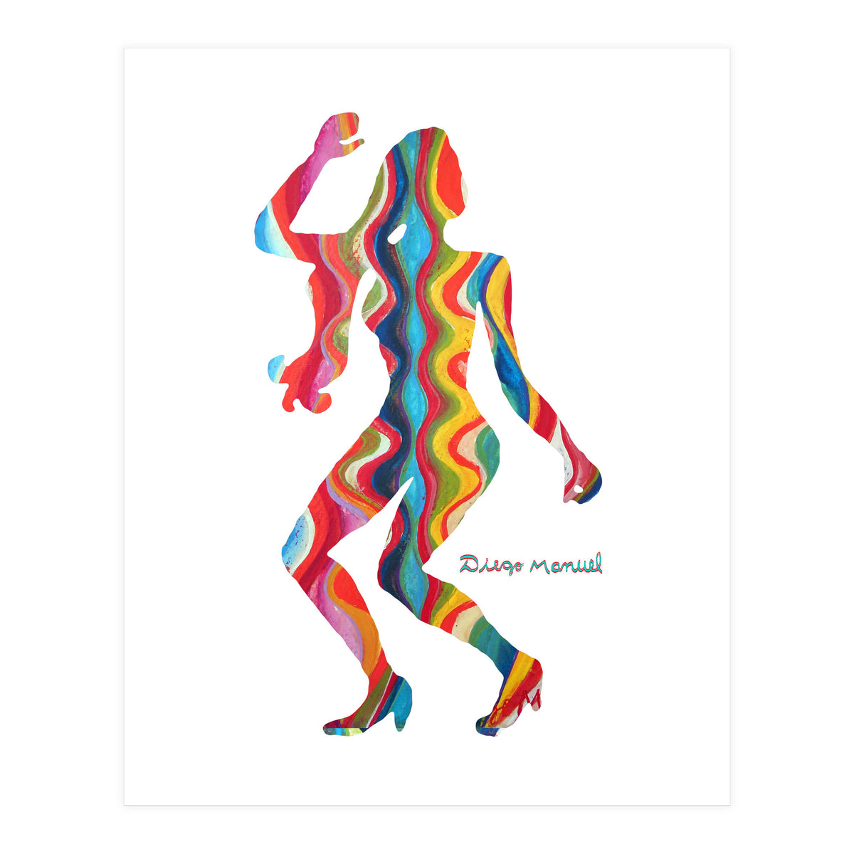 Dance Girl B 44 (Print Only)