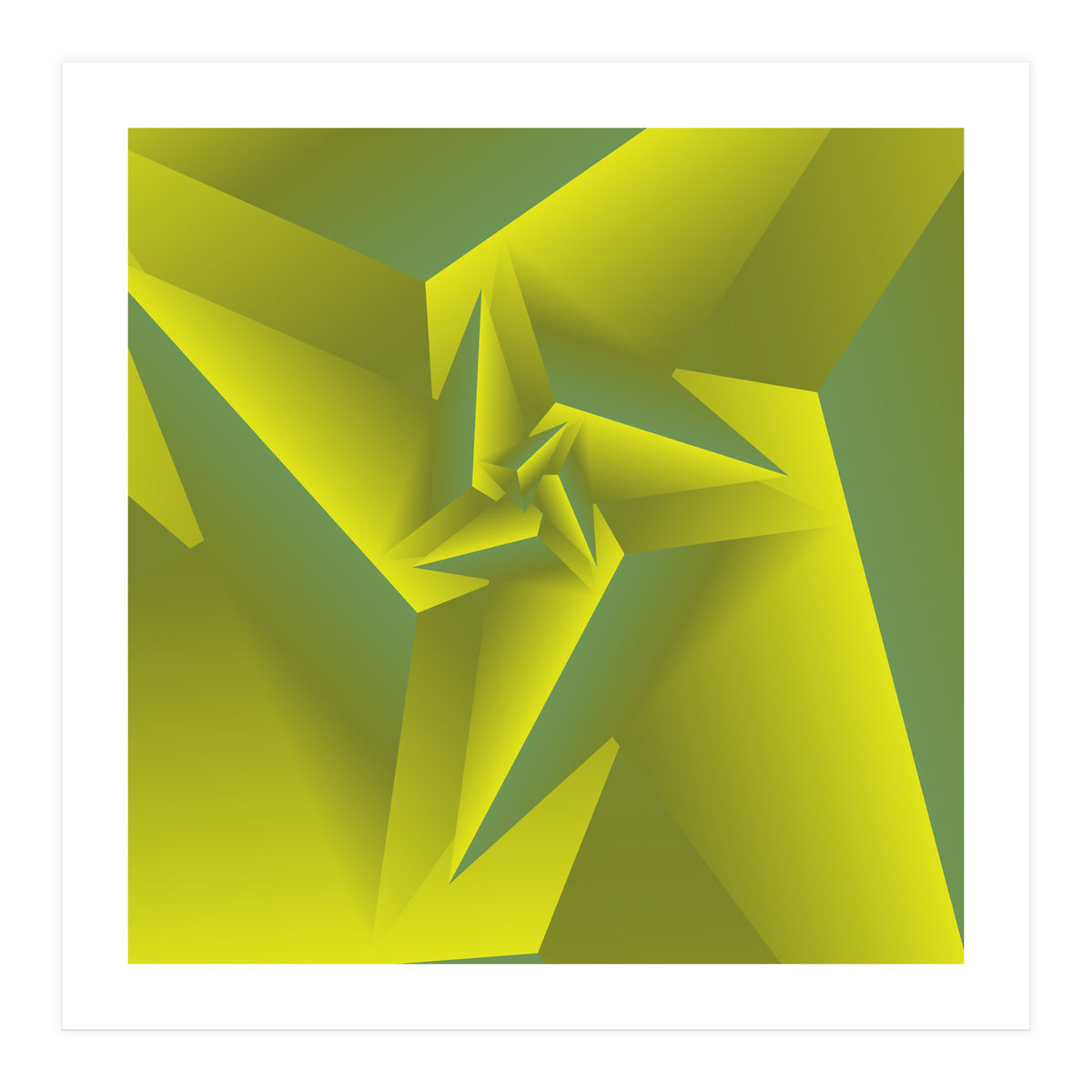 3D Traingle Pattern (Print Only)
