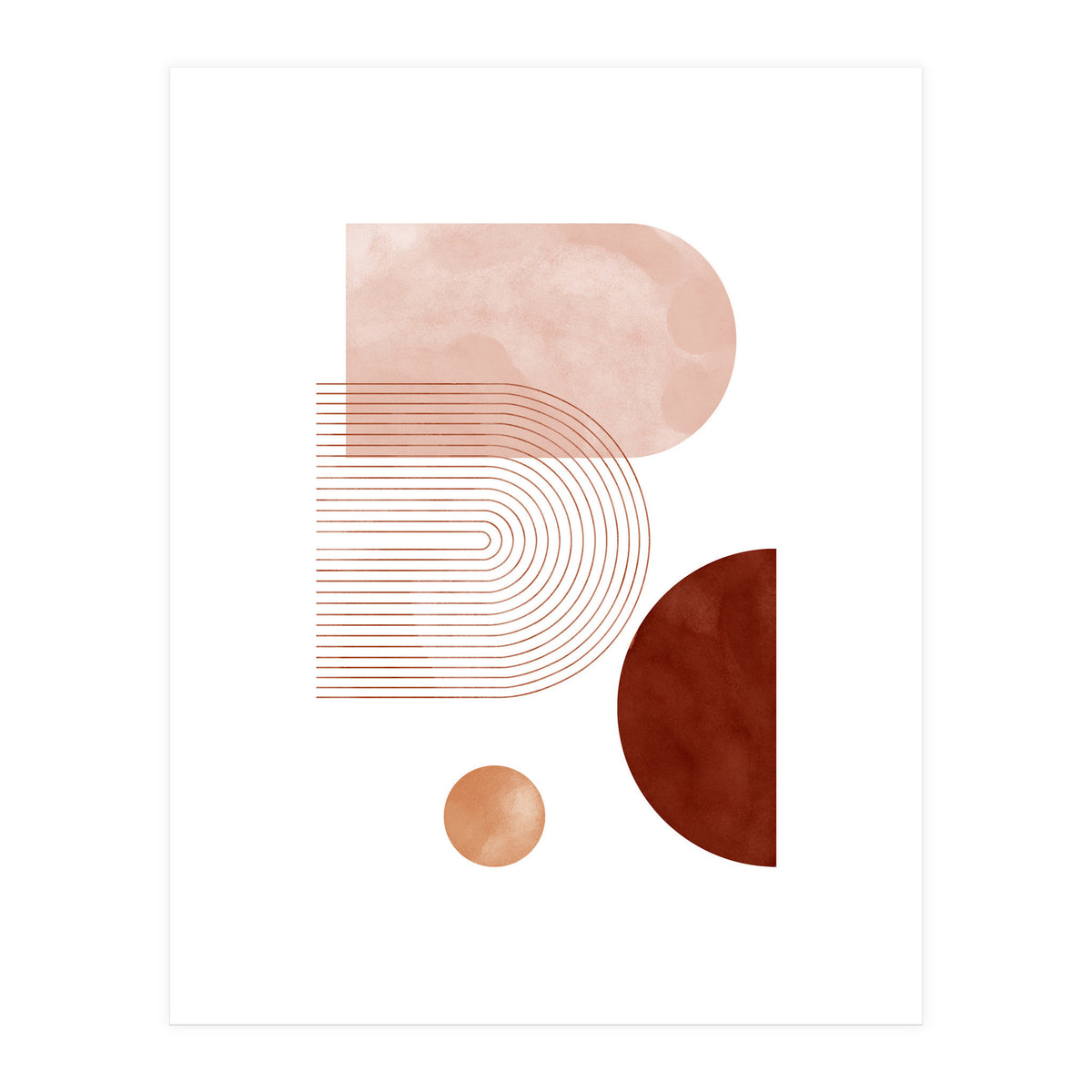 Boho rainbow-b (Print Only)