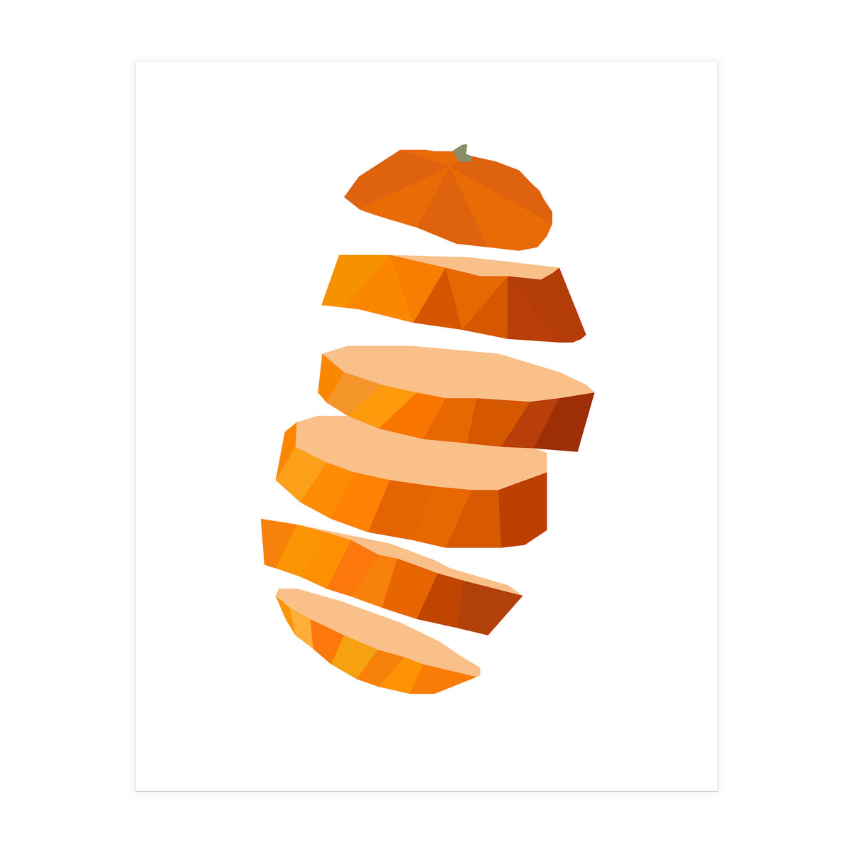 Orange Art (Print Only)