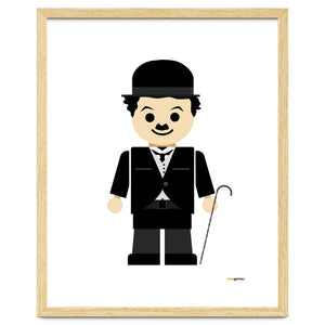 Charles Chaplin Toy by Rafa Gomes