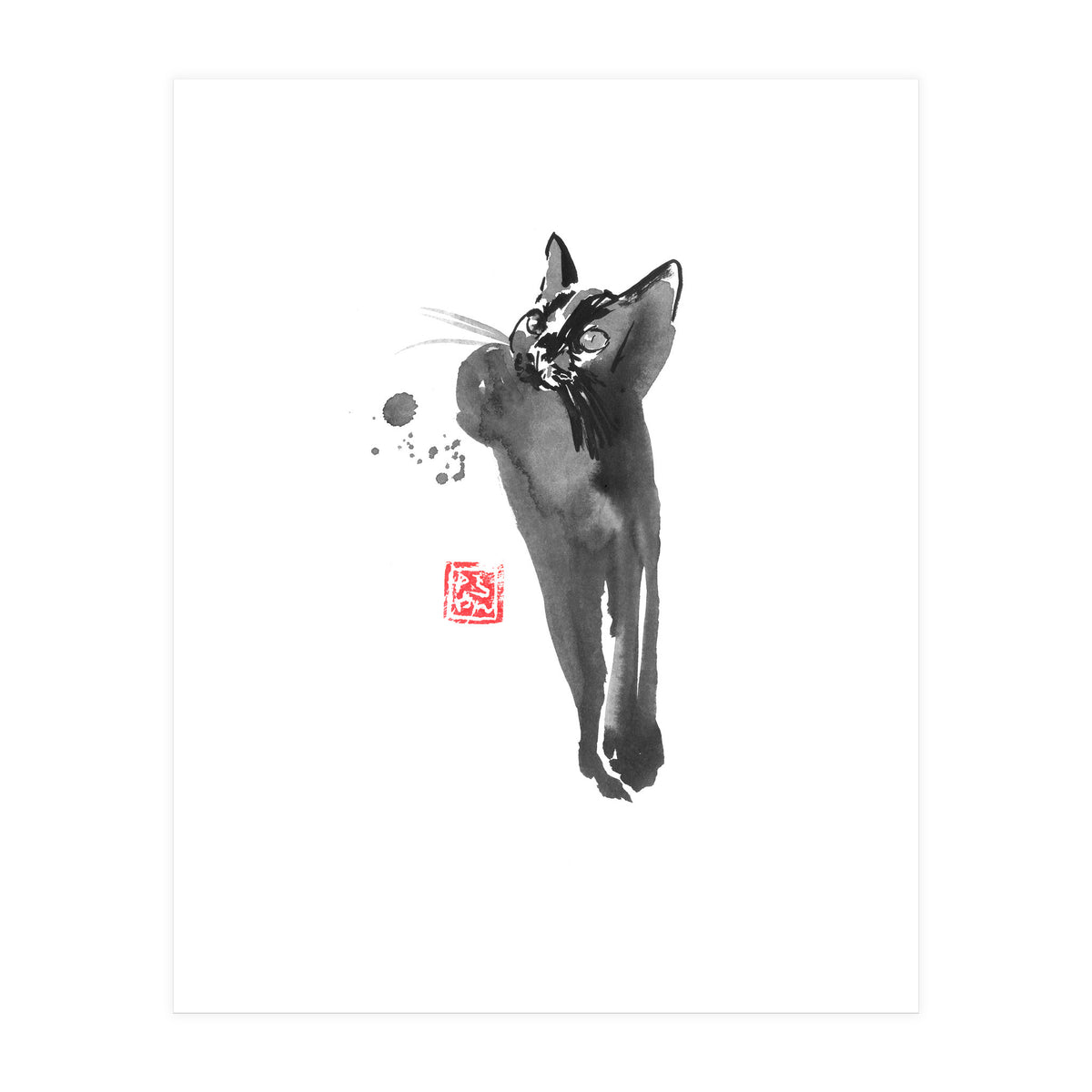 Relaxing Cat (2) (Print Only)