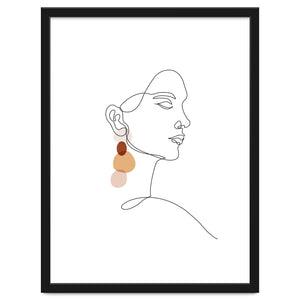 Earring woman by Doriscici