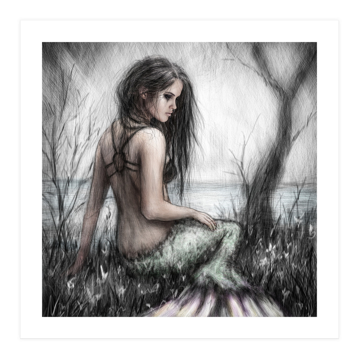 Mermaid's Rest (Print Only)