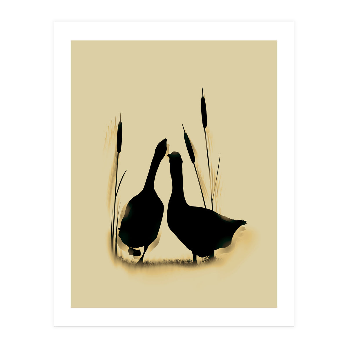 Goose Love (Print Only)