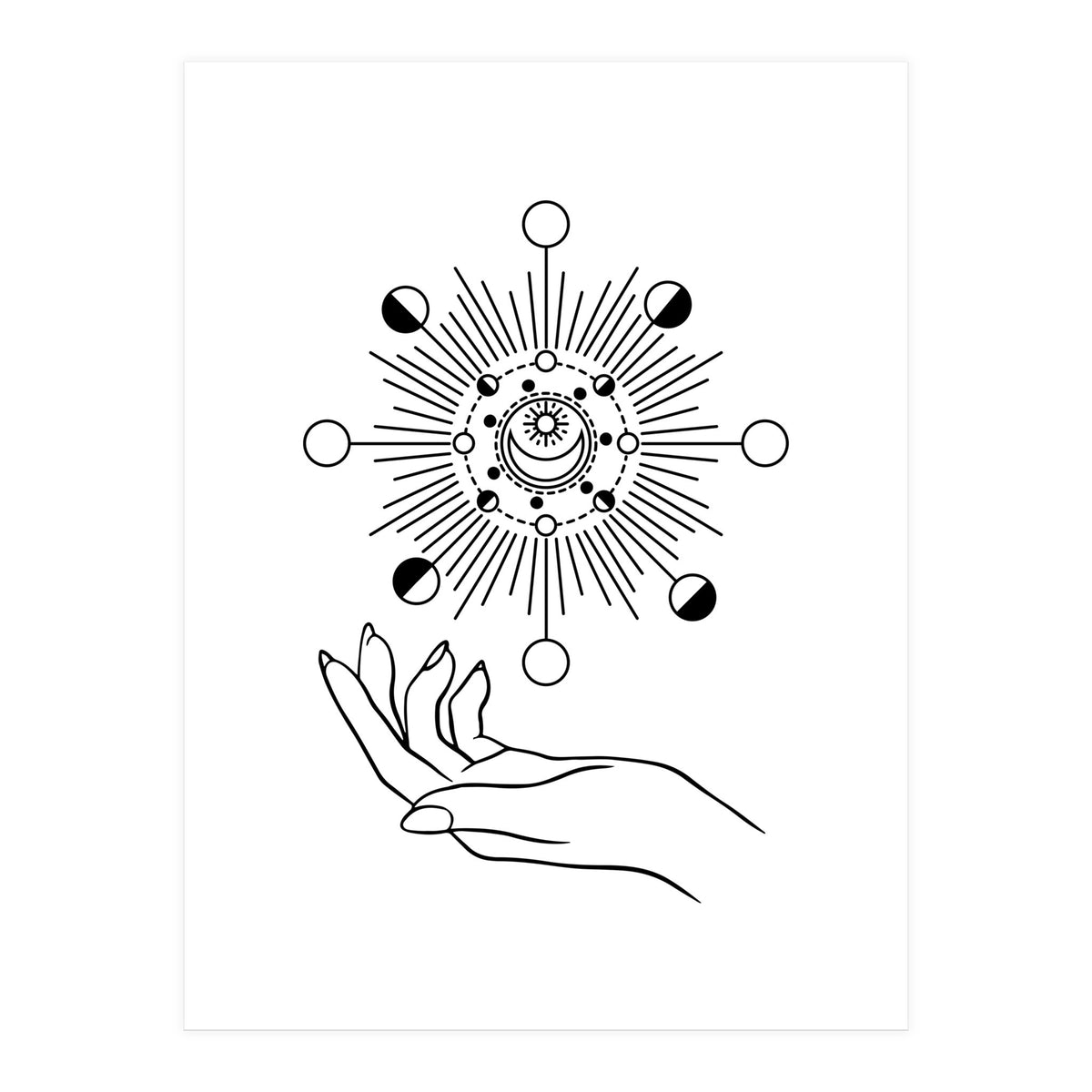 I Rule The Sun, The Moon & All The Stars (Print Only)