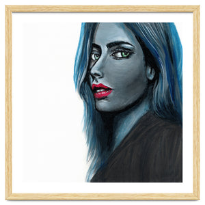 Blue Woman by Tamsin Raslan