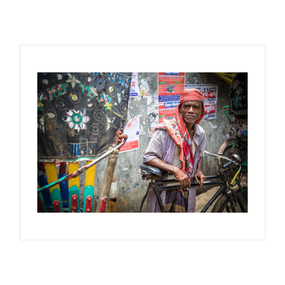 Rickshaw driver (Print Only)