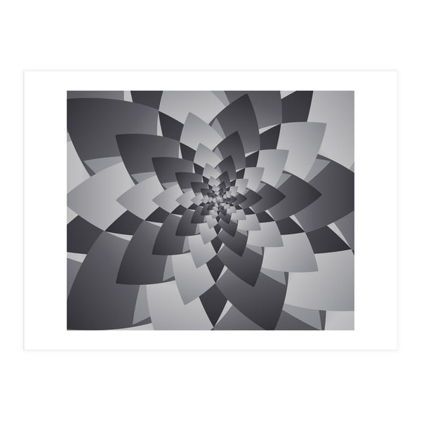 Fractal Black (Print Only)
