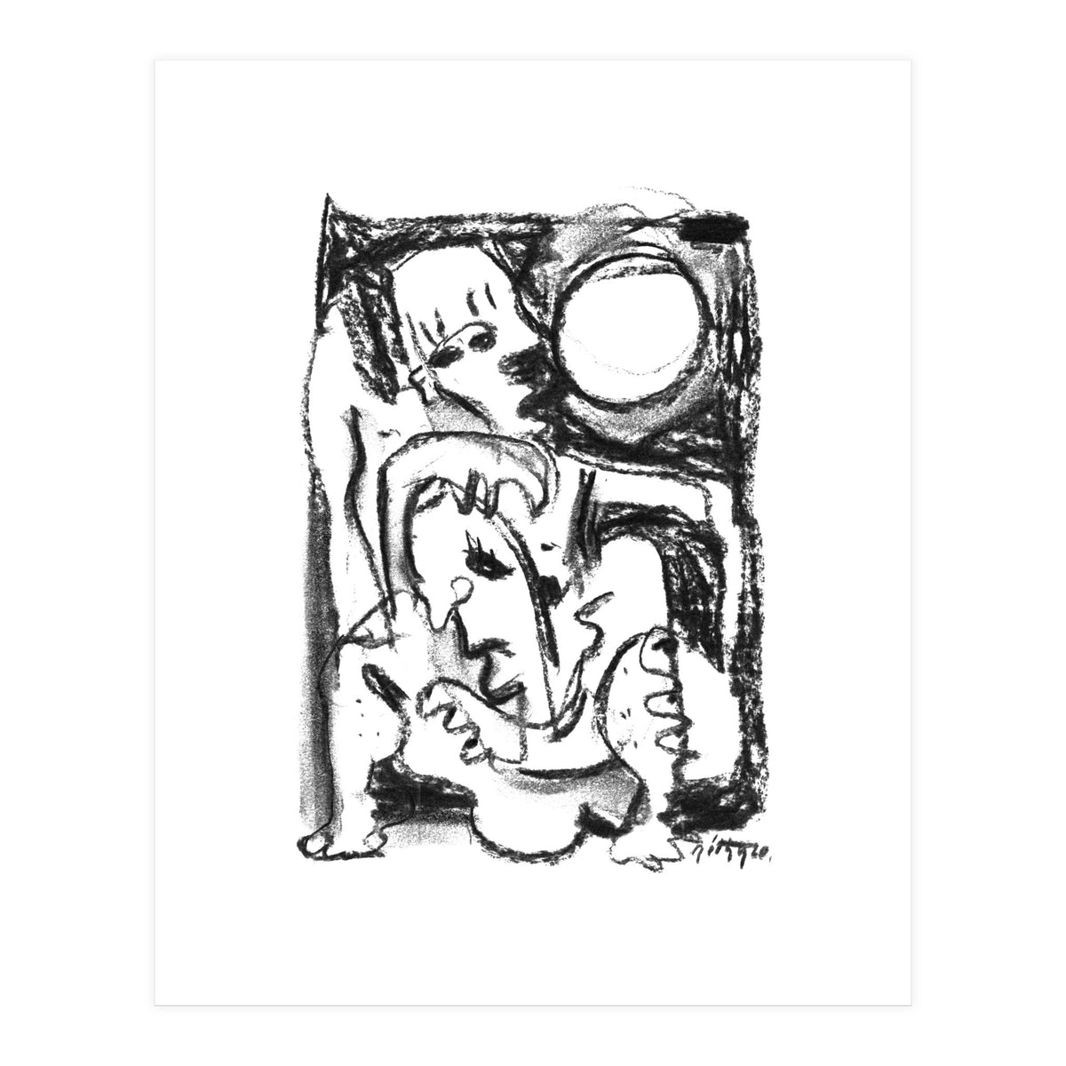 Insomnia - b&w (Print Only)