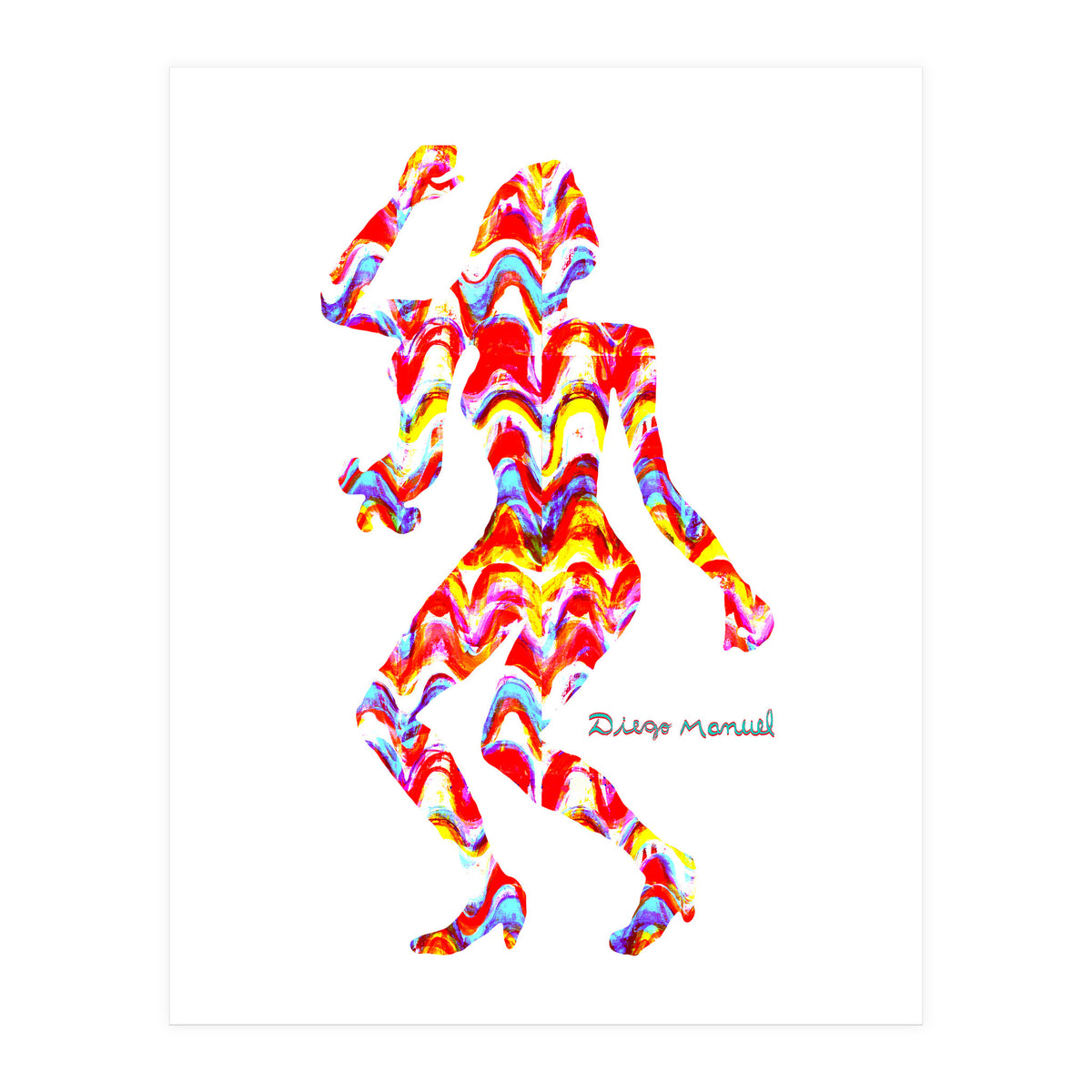 Dance Girl B 17 (Print Only)