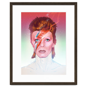 David Bowie Ziggy Stardust by Nikita Abakumov