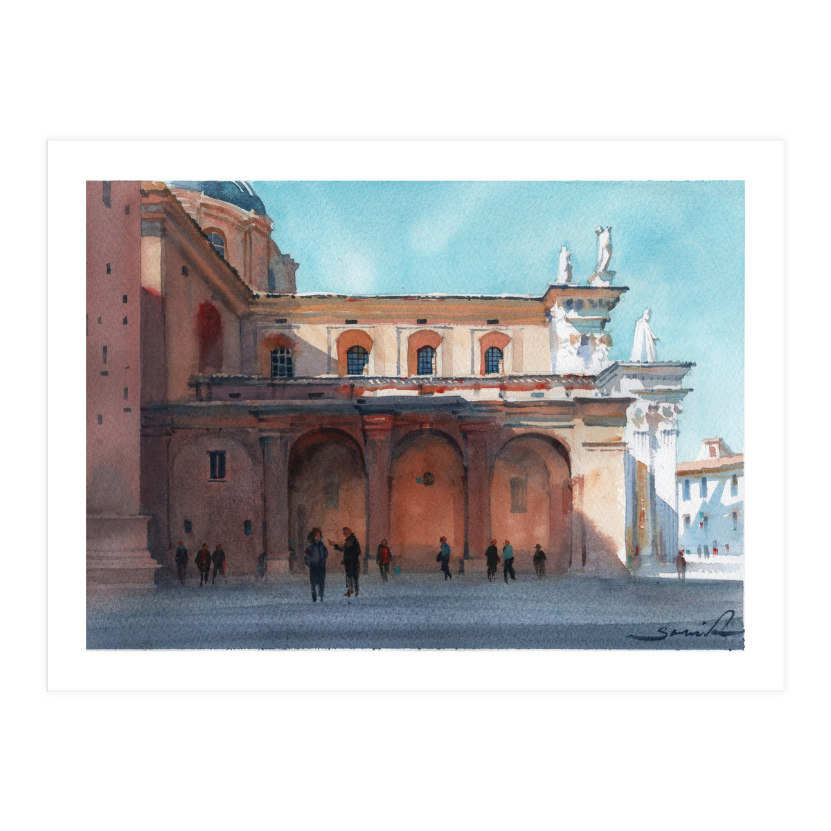 Cityscape Italy (Print Only)