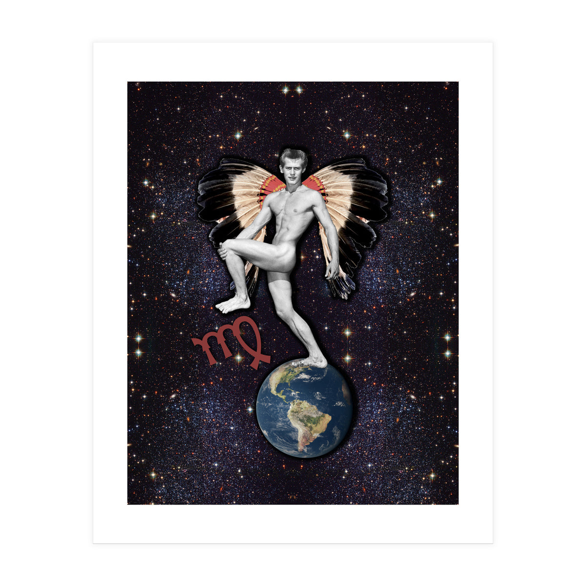 Virgo Zodiac Sign (Print Only)