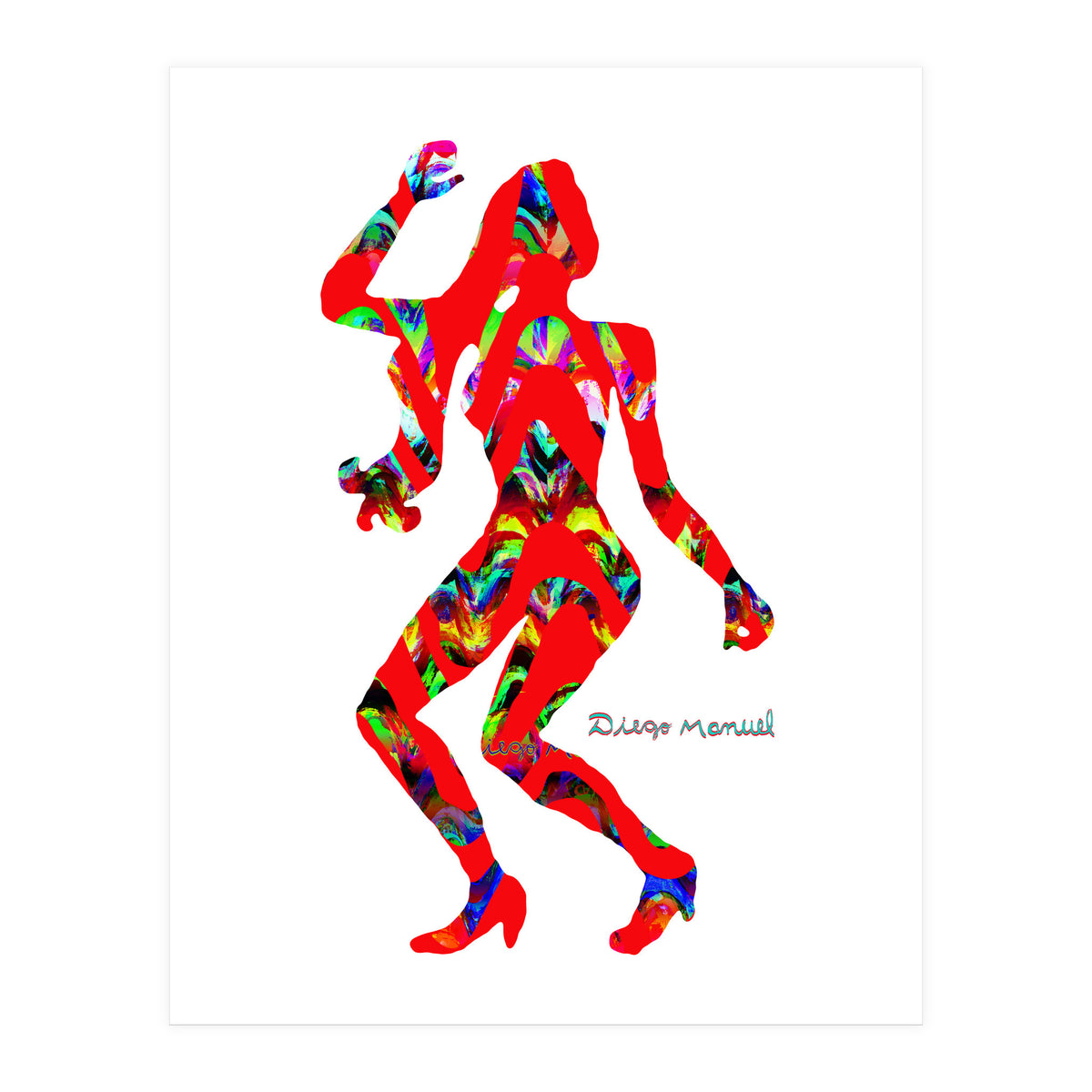 Dance Girl B 5 (Print Only)
