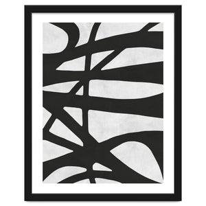 Expressionist black and white IV by Vitor Costa