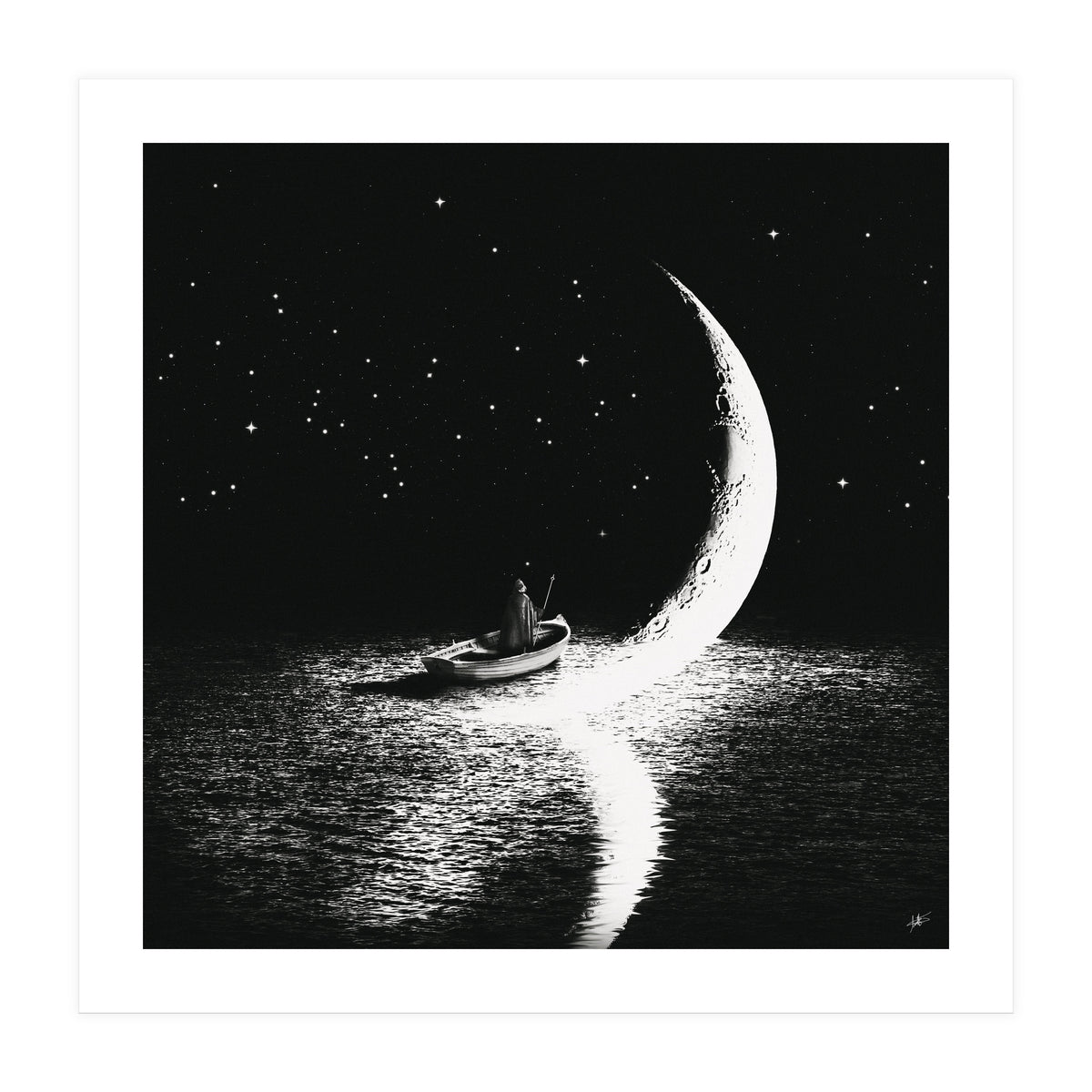Arrival At Moonlight (Print Only)