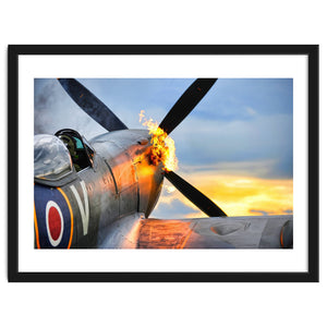 Spitfire Fighter Aircraft 'hot Starting' by liesjes