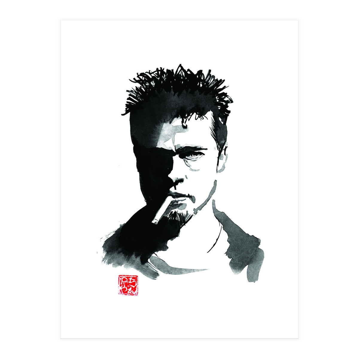 Brad Pitt (Print Only)