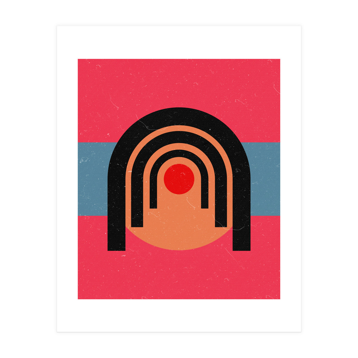 Abstract Geometric Art (Print Only)