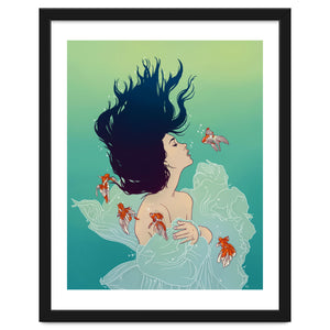 Underwater Lady by Hypathie Aswang