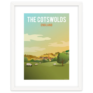 The Cotswolds by Cotswold Poster Co
