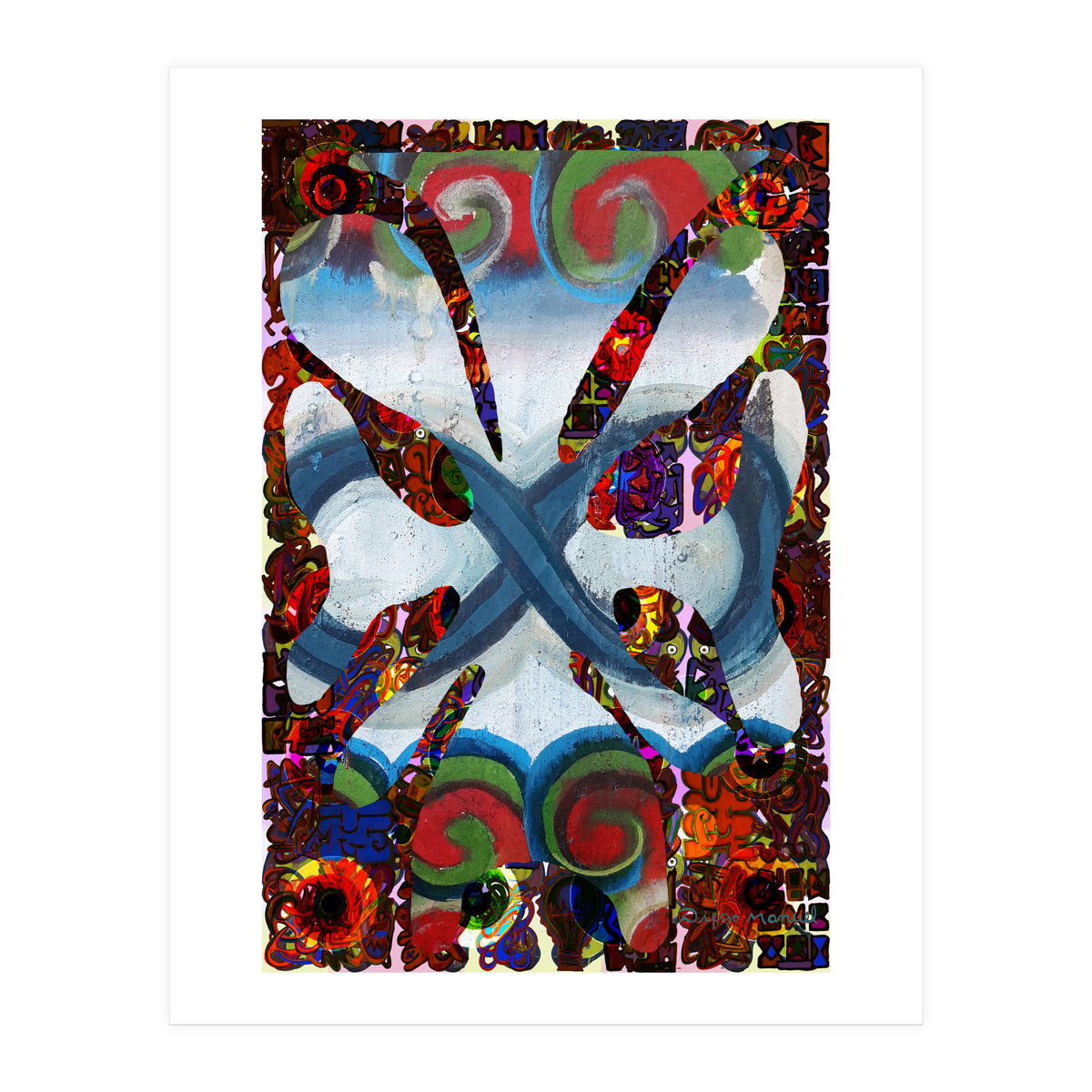 Pop Abstract 2023 Tapiz 30 (Print Only)