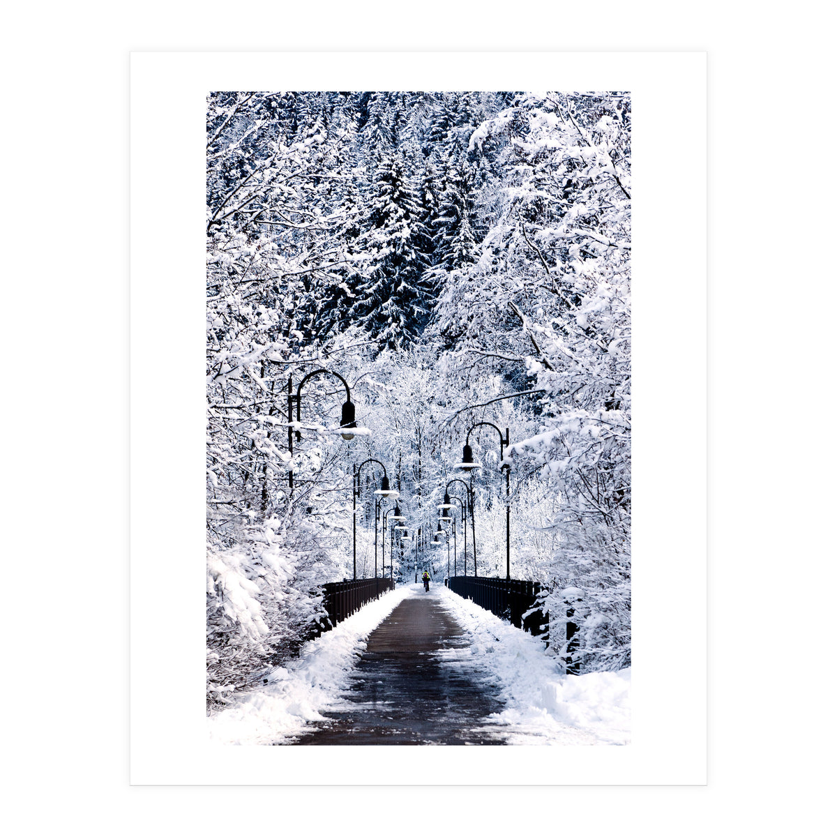 Snowy Bridge (Print Only)