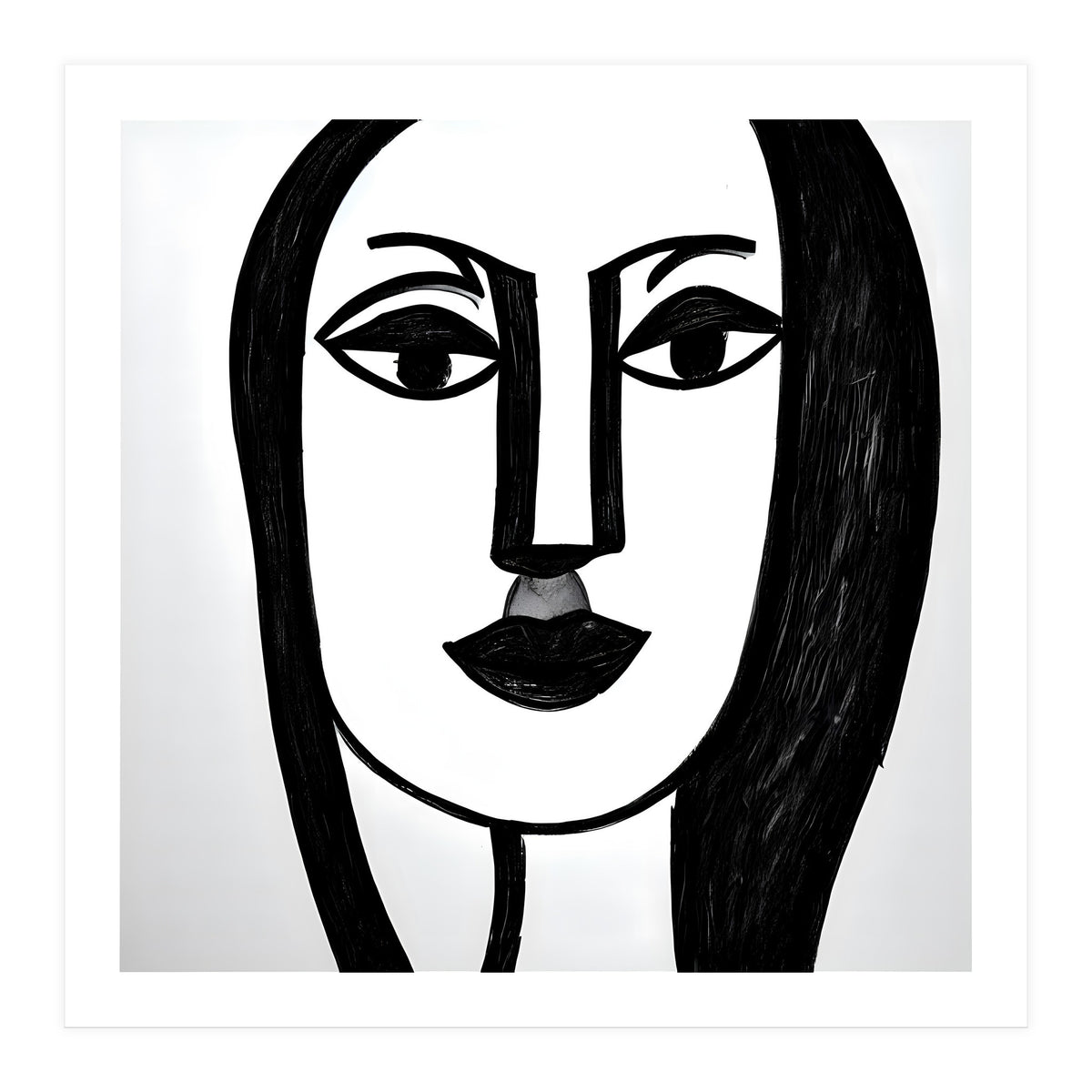 Woman's face (Print Only)