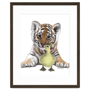 Tiger and Duck by Wendy Hogue Berry