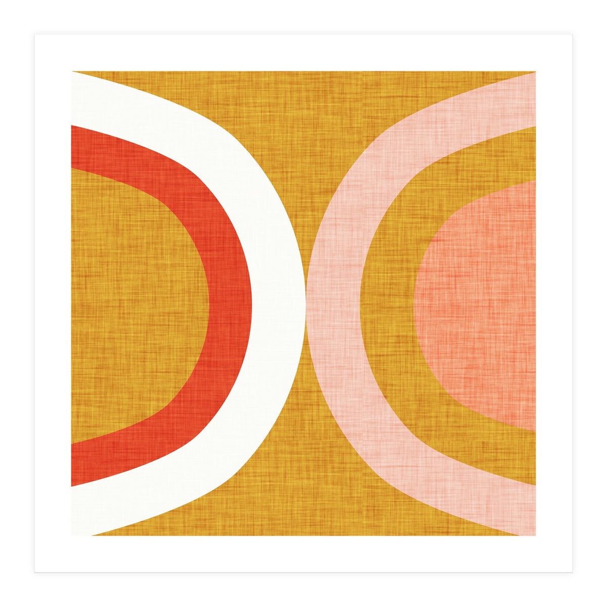 New Mid Mod Mustard (Print Only)