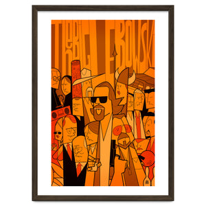 The Big Lebowski Alternative Movie Poster by Ale Giorgini