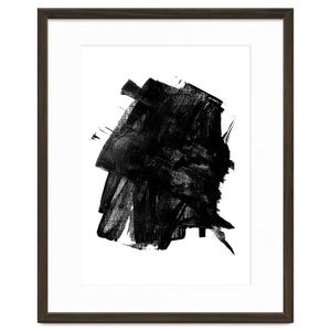 Minimalist Textured Brushstroke Art #3 by Yocica