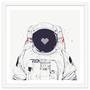 Astronaut Love by Balazs Solti