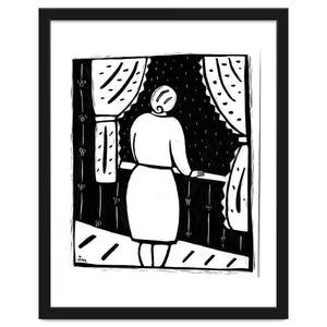 Window Watcher by Jane Mjolsness