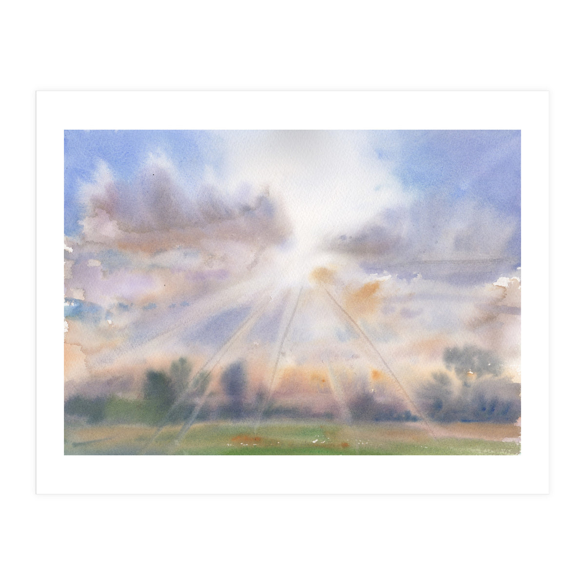 Beautiful Sunset (Print Only)