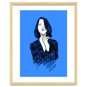 Blue mood by Johannes Schrevelius