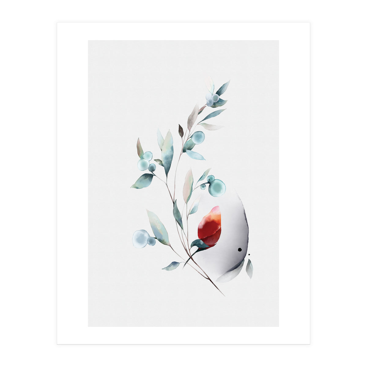 Minimalist Modern Botanical (Print Only)