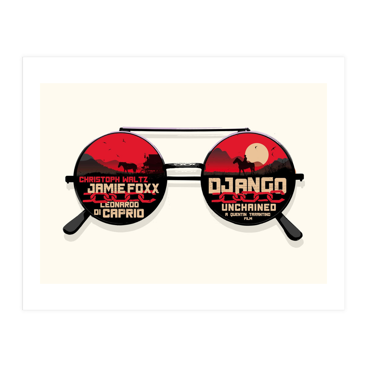 Django movie poster (Print Only)