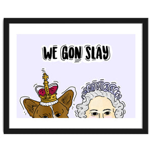 Slay Queen by The Fuzzy Bee Paper Company