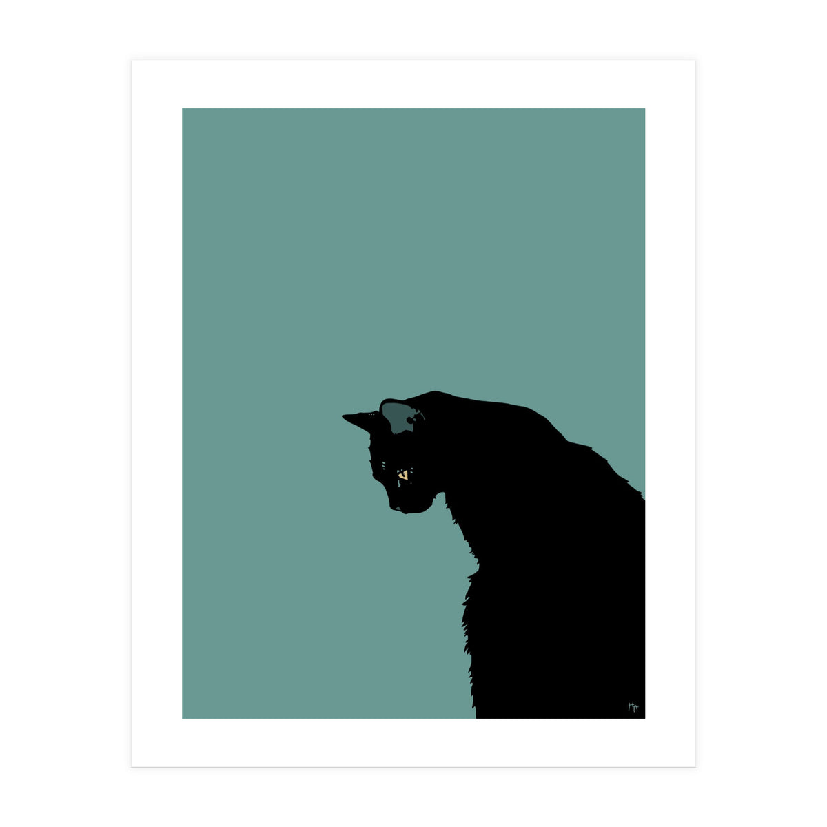 Blue Cat (Print Only)