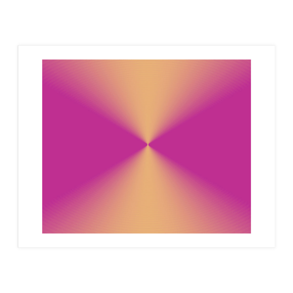 Abstract Pink And Orange Texture (Print Only)