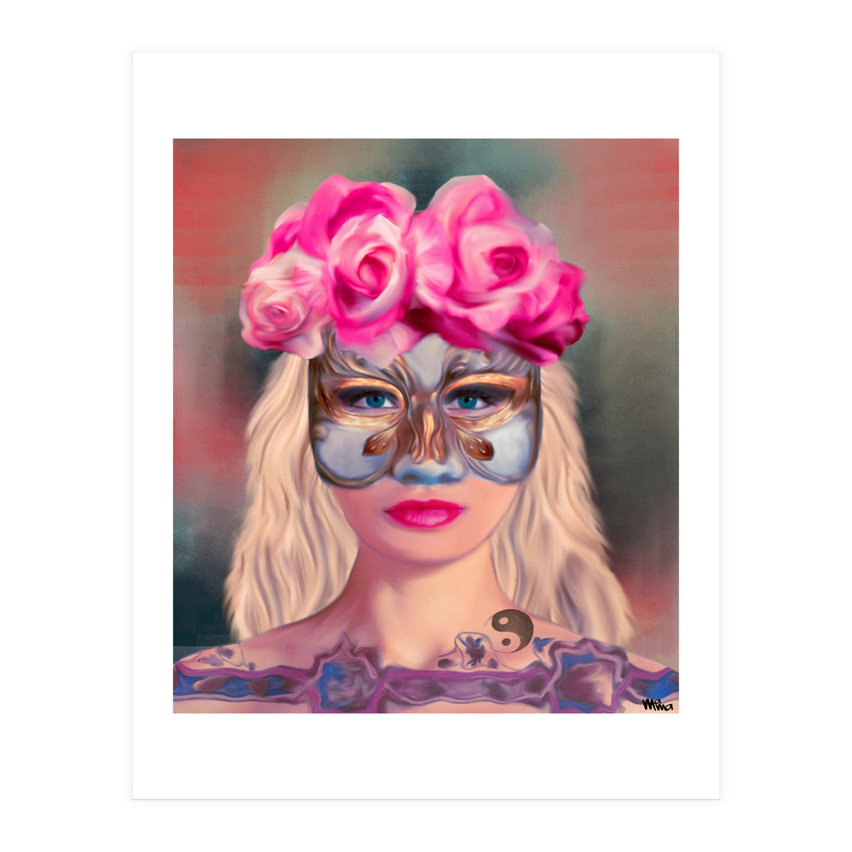 Allegory Of Duality And Shadow (Print Only)