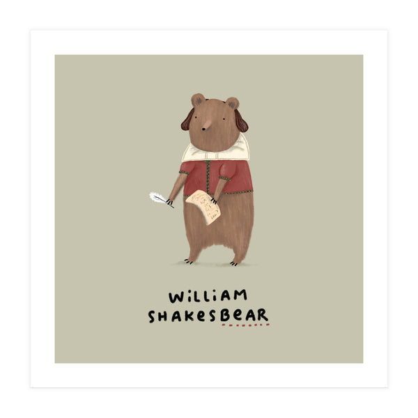 William Shakesbear (Print Only)